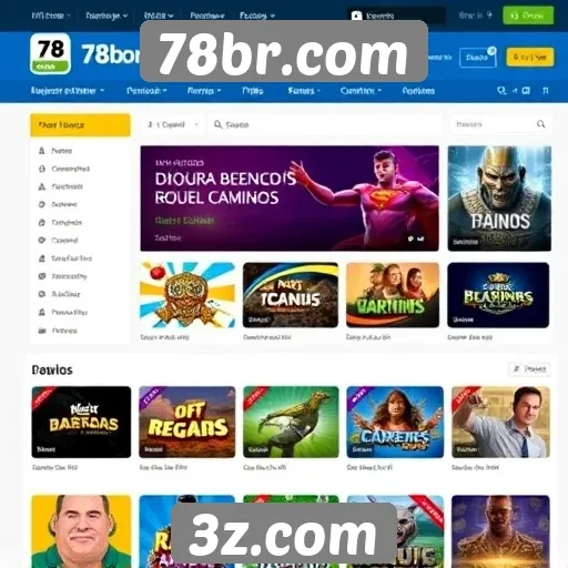 Interface do usuário do 78br.com e sua usabilidade